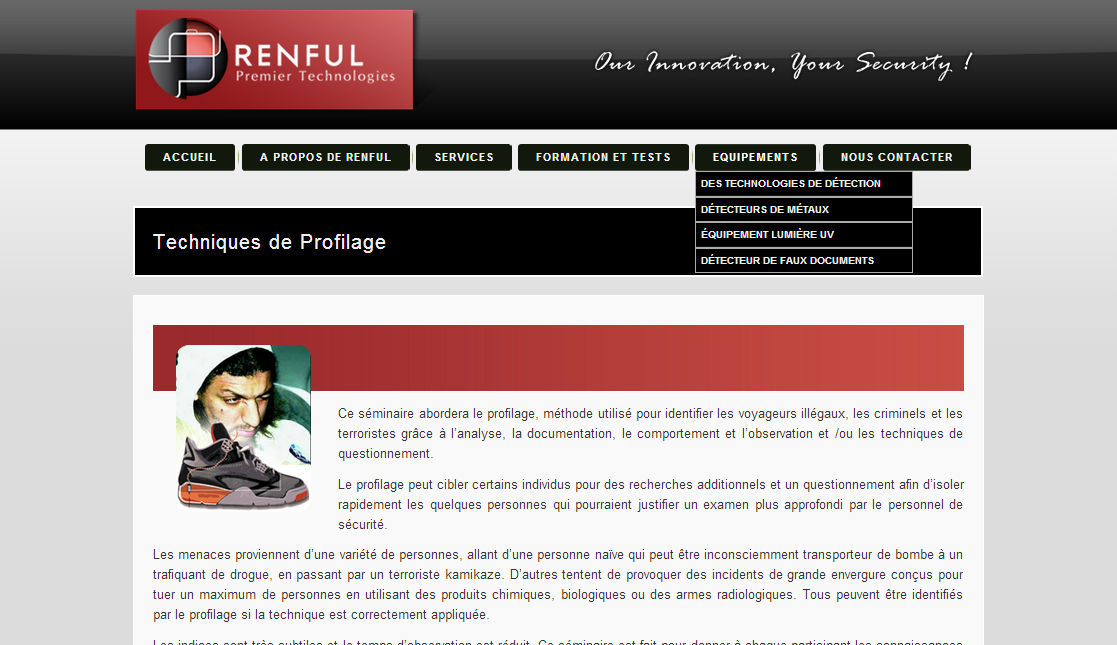 Seminar details page